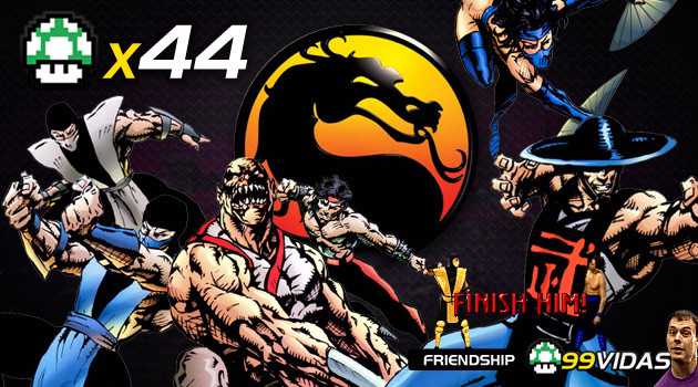 99Vidas 44 – Mortal Kombat I e II