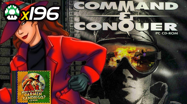99Vidas 196 – 2-Pak: Command and Conquer e Carmen Sandiego