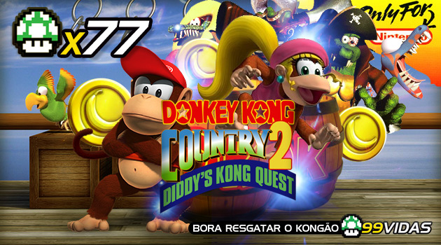 99Vidas 77 - Donkey Kong Country 2 - 99Vidas Podcast