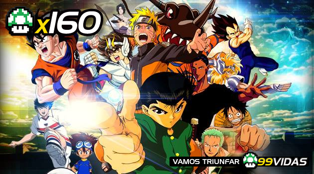 99Vidas 160 - ANIMES nos Videogames - 99Vidas Podcast