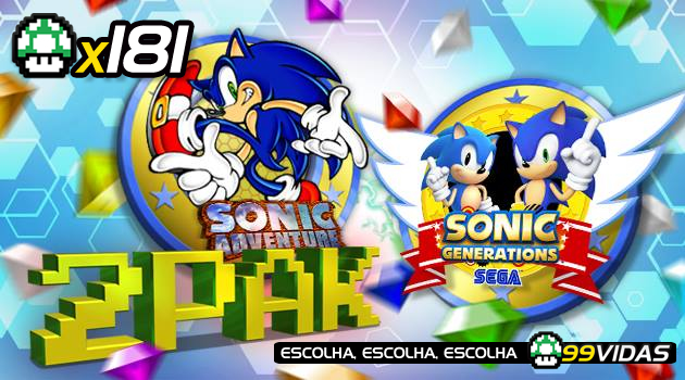 99Vidas 05 - Sonic the Hedgehog 1, 2 e 3 - 99Vidas Podcast