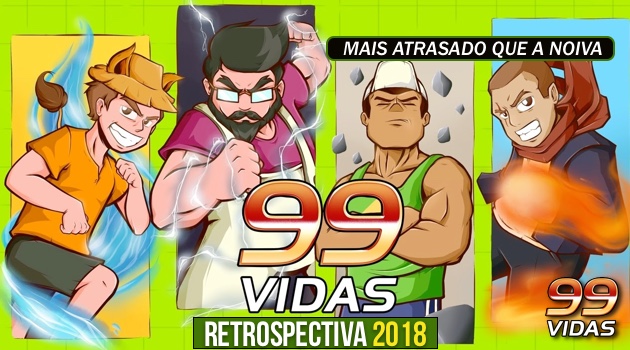 99Vidas 345 - Os Melhores Jogos de 2018 - 99Vidas Podcast