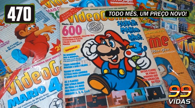 LOTE DE REVISTAS DE VIDEOGAMES NOSTÁLGICAS E RARÍSSIMAS 