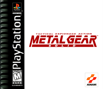 Capa do jogo Metal Gear Solid 