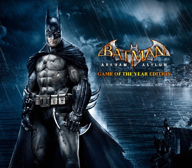Capa do jogo Batman: Arkham Asylum
