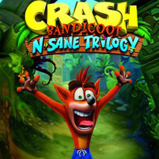 Capa do jogo Crash Bandicoot N. Sane Trilogy