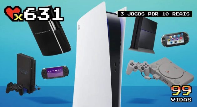 99Vidas 631 – Meu Videogame Favorito (PlayStation)