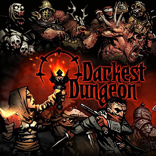 Capa do jogo Darkest Dungeon
