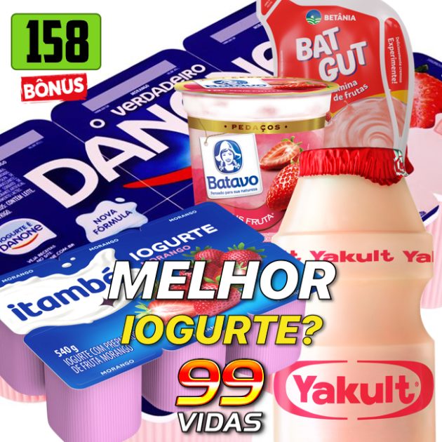 Bônus 158 – Qual o melhor iogurte?