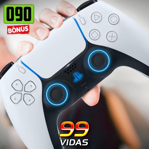 Bônus 90 – E o controle do PS5 hein?
