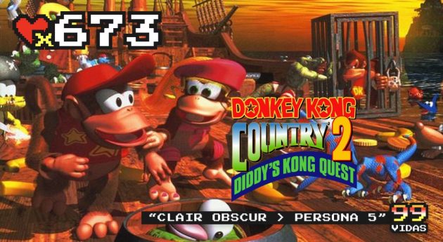 99Vidas 673 – Donkey Kong Country 2, o jogo perfeito do Super Nintendo!