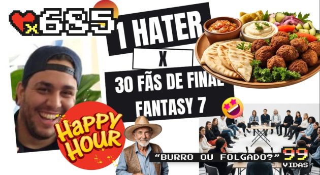 99Vidas 685 – Happy Hour: Febre do “1 Fã versus 30 Haters”, Comida Árabe TOP, Milagres do Cotidiano e Ser Velho Hoje!