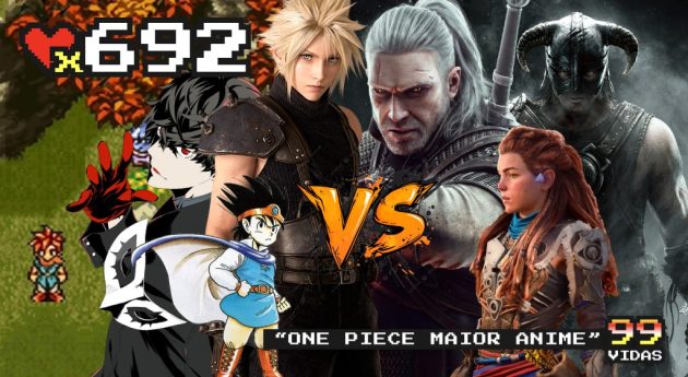 99Vidas 692 – RPGs japoneses (JRPGs) VERSUS RPGs ocidentais (WRPGs)
