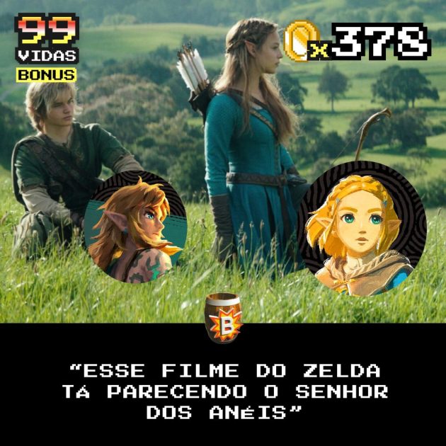 Bônus 378 – Fotos do filme de The Legend of Zelda e GTA6 no Nintendo Switch 2