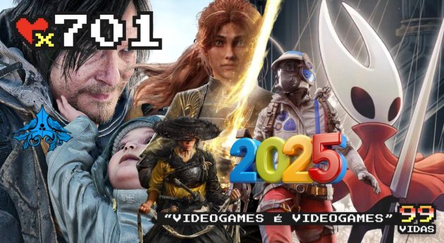 99Vidas 701 – Os Melhores Jogos de Videogame de 2025