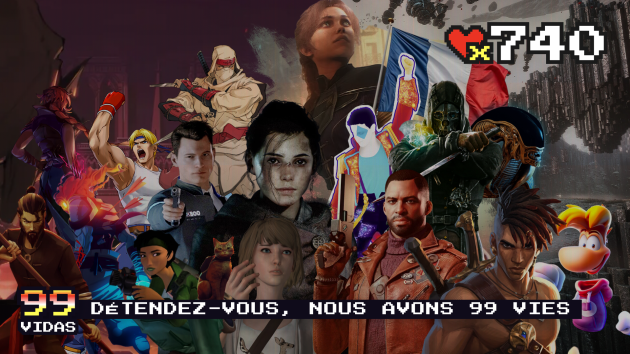 99Vidas 740 – World Tour: Jogos de Videogame Feitos na França